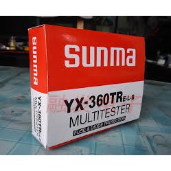 ĐỒNG HỒ VẠN NĂNG ĐO ĐIỆN KIM SUNMA YX 360TR CHÍNH HÃNG