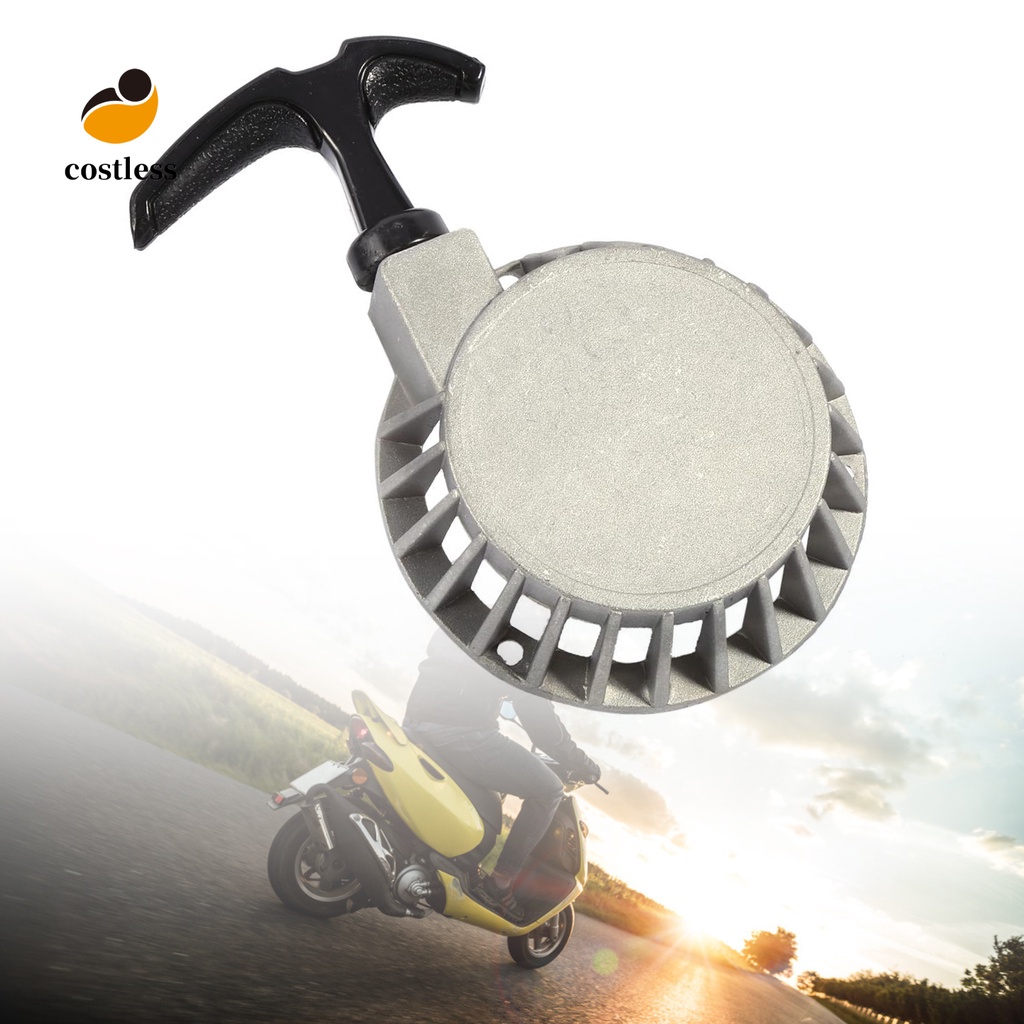 Chi Tiết| Động Cơ Kéo Khởi Động Bằng Nhôm Màu Sắc Bạc Độ Cao Cho Xe Scooter