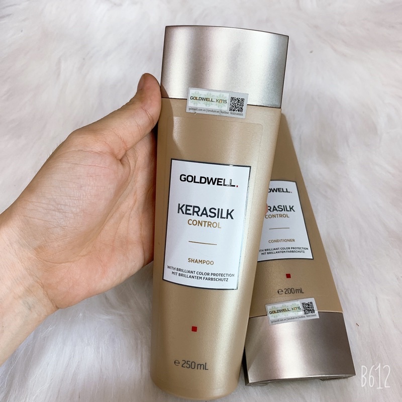 Dầu gội xả siêu phục hồi Goldwell Kerasilk Reconstruct 250ml*2