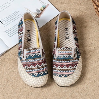 Giày thổ cẩm boho vintage