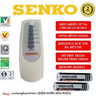 Remote  điều khiển từ xa  quạt Senko (Phụ kiện) - Chưa có pin kèm theo