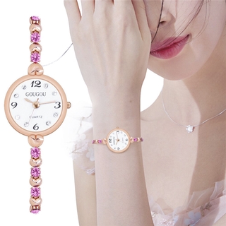 Đồng Hồ Nữ Thạch Anh Màu Hồng Thời Trang