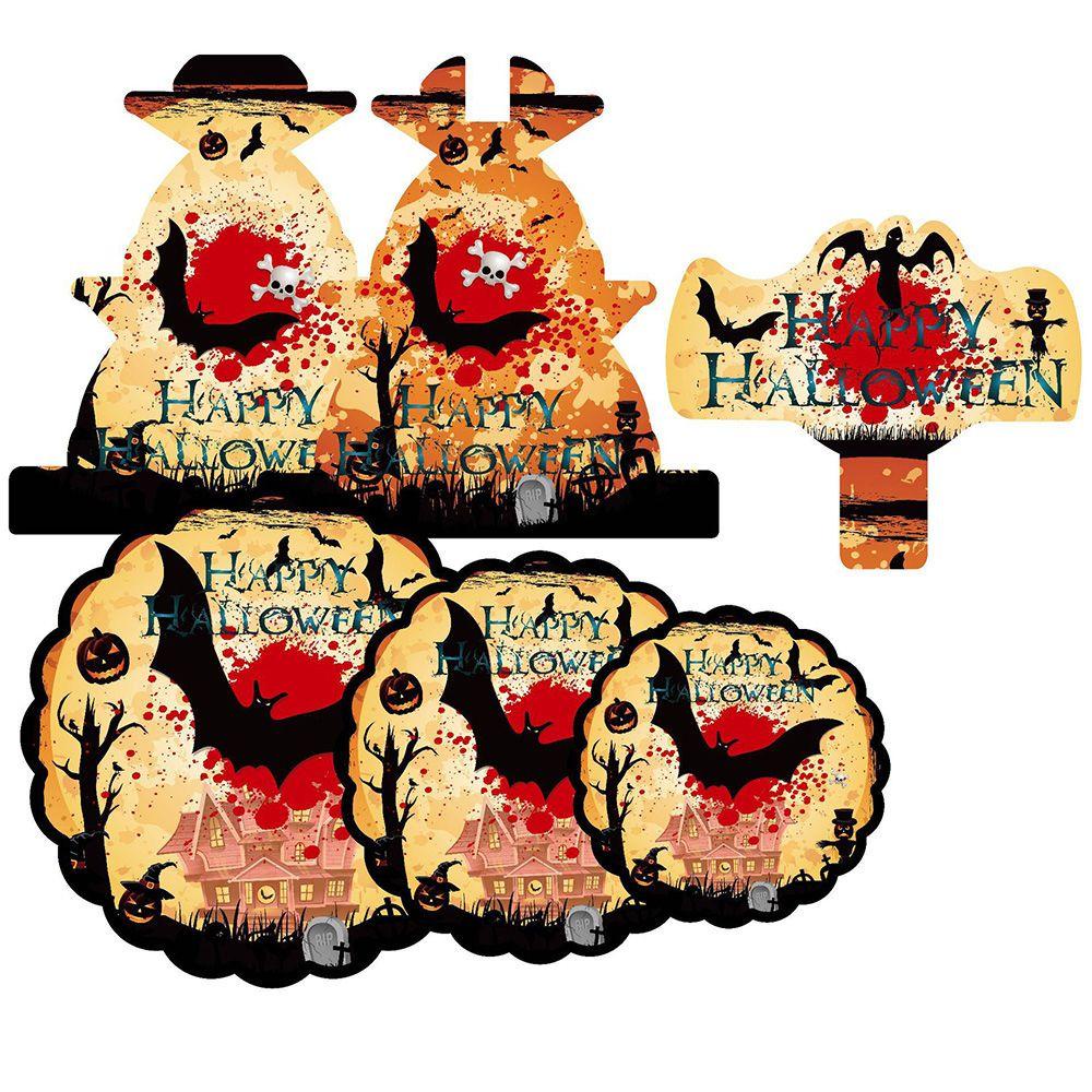 Lloyd Giá Đỡ Bánh Kem Tráng Miệng Cỡ Lớn Hình Dơi Bí Ngô Phù Thủy Trang Trí Tiệc Cưới Sinh Nhật Halloween