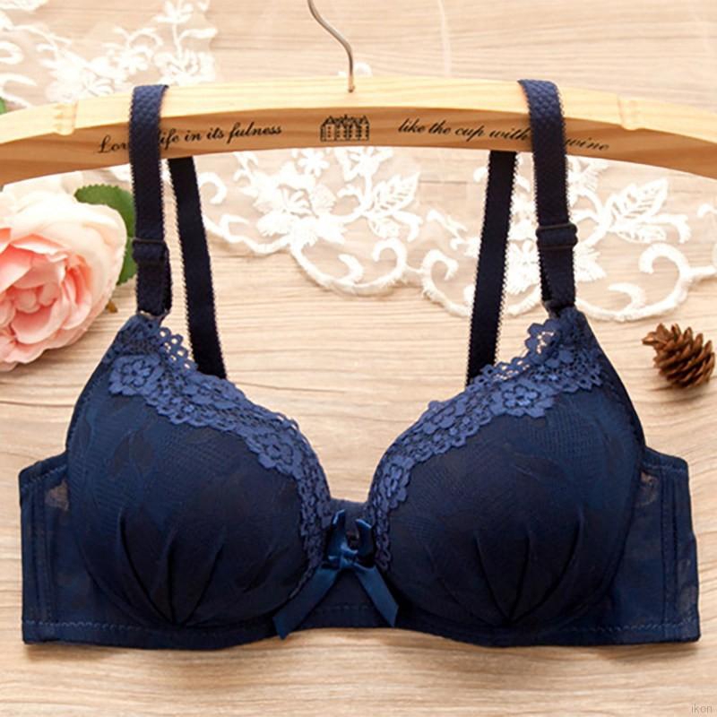 Áo ngực ren trơn không dây nâng ngực dành cho nữ