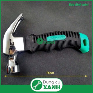Búa đinh mini 16cm cán ốp nhựa ôm tay chống trượt