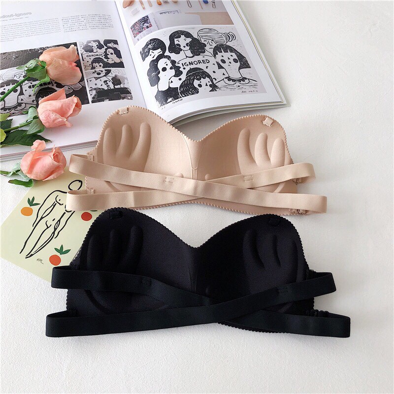 Áo cúp ngực không dây tàng hình sexy Bra nữ su đúc đệm mỏng hở lưng LOTXINH | WebRaoVat - webraovat.net.vn