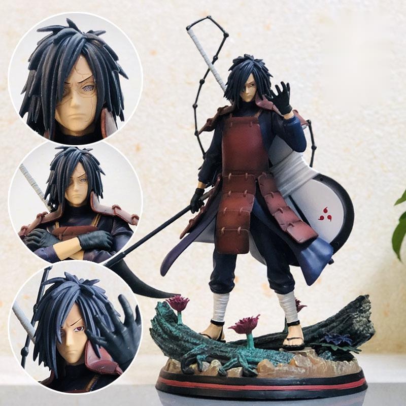 Mô Hình Nhân Vật Uchiha Madara Trong Naruto Shippuden Bằng PVC Cao 30cm 2 Đầu