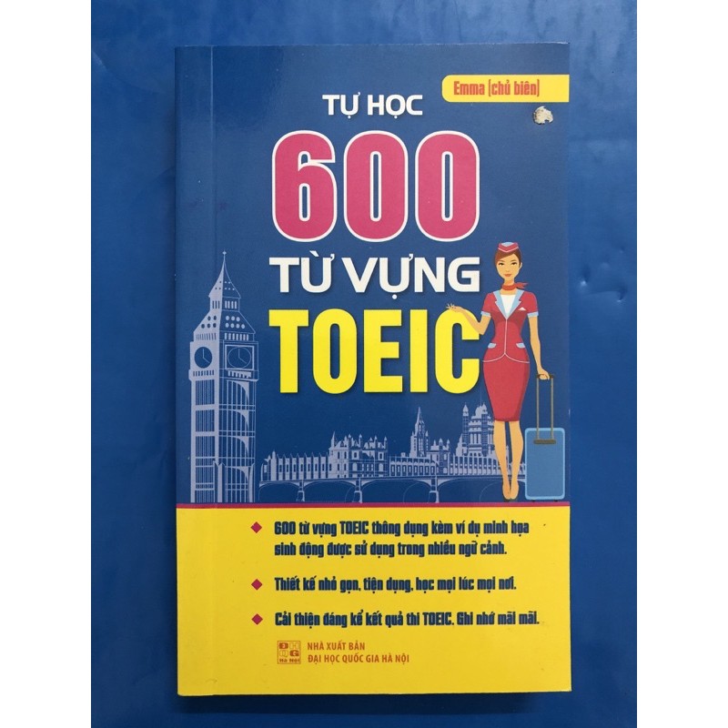 Sách - Tự học 600 từ vựng TOEIC