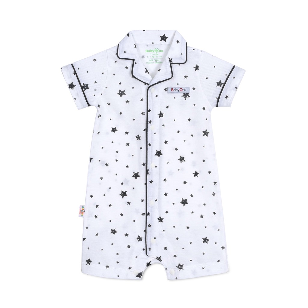 Bộ liền quần pyjamas bé trai 1341- BabyOne