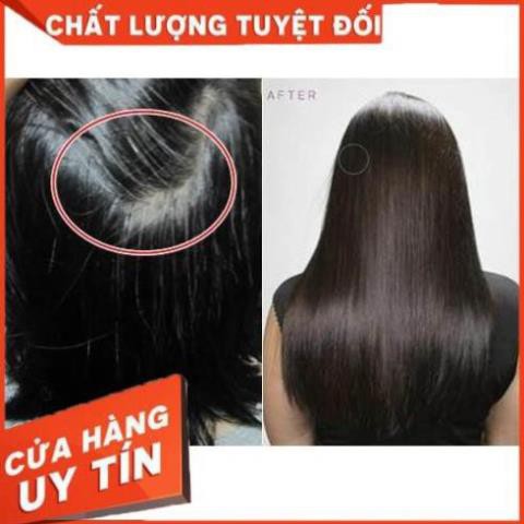 LƯỢC NHỘM ĐEN TÓC THÔNG MINH - Lượt chải nhuộm tóc đen 200ml