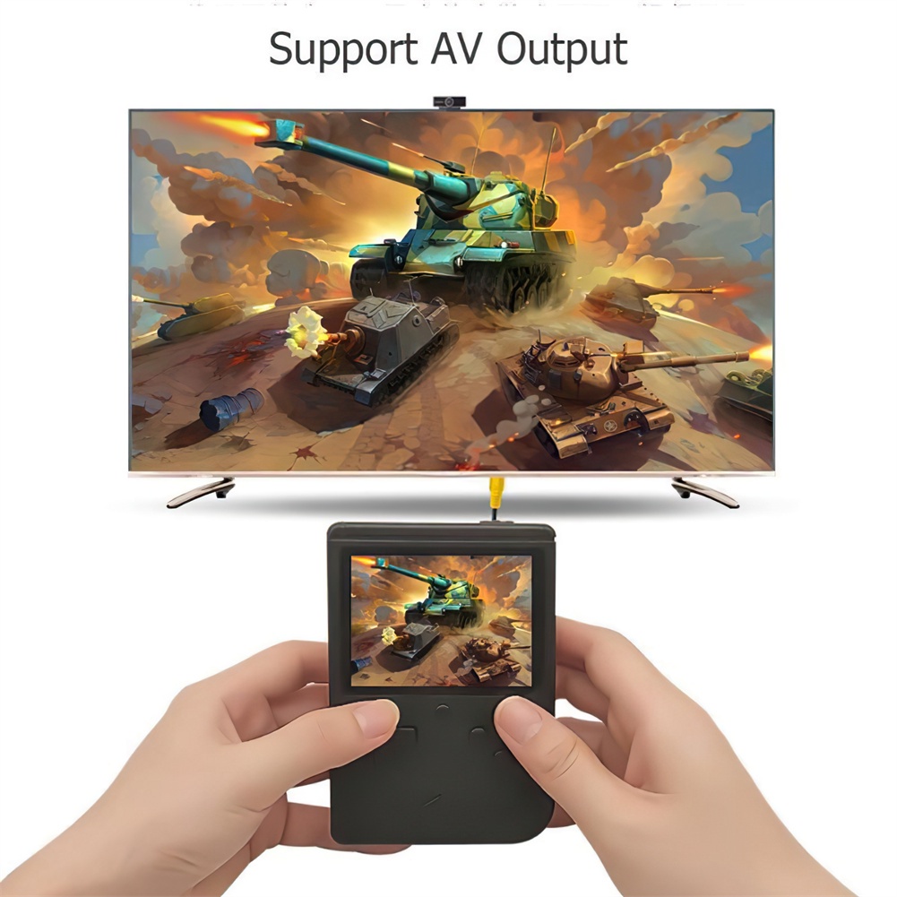 Máy Chơi Game Mini Cổ Điển Cầm Tay 400 Inch 1 Quà Tặng Màn Hình Màu Okase