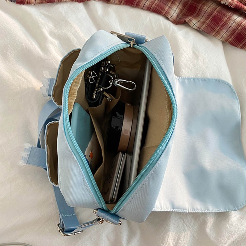 Túi Đeo Chéo Vai Bằng Nylon Thời Trang Sành Điệu Cho Nữ