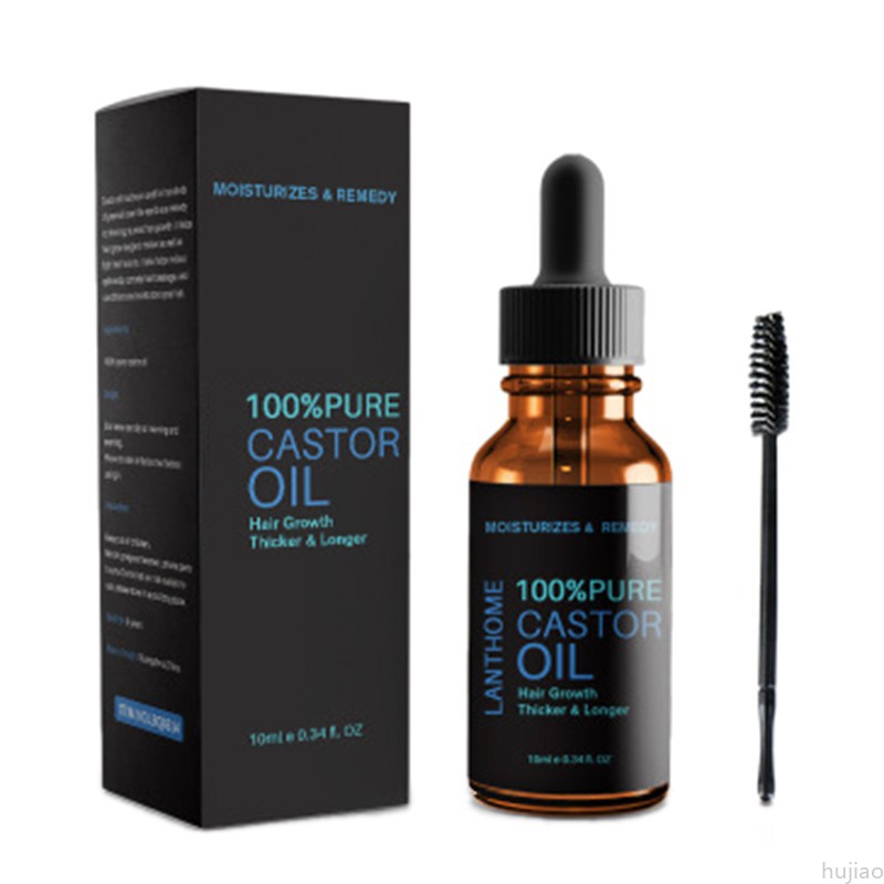 (Hàng Mới Về) Dầu Thầu Dầu Hữu Cơ 10ml Kích Thích Mọc Lông Mi Và Cọ Hujio | BigBuy360 - bigbuy360.vn