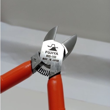 Kìm cắt tiêu chuẩn, kìm mini cắt dây điện, dây thép, kẽm mỏng FUJIYA 60S-150 KK