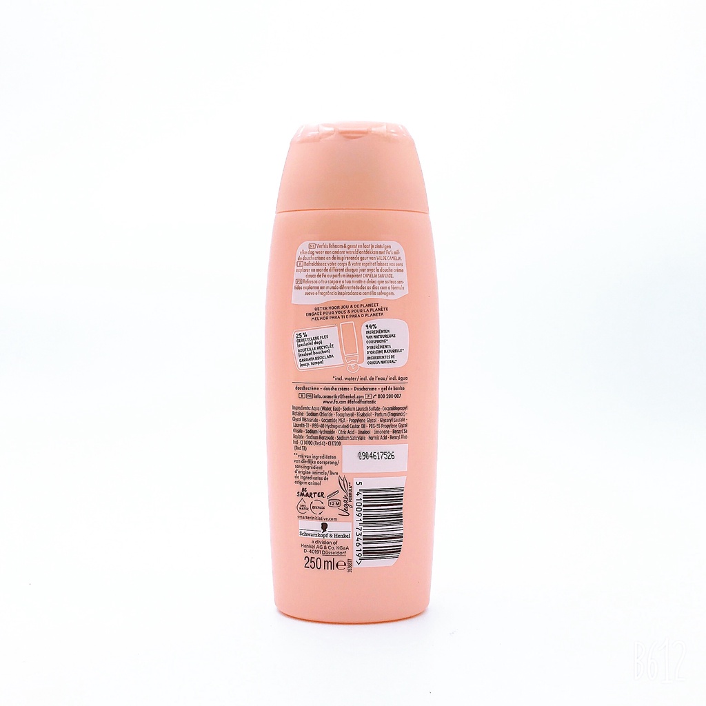 Sữa Tắm Fa Hương Hoa Thiên Nhiên Không Parabens & Silicon 250ml