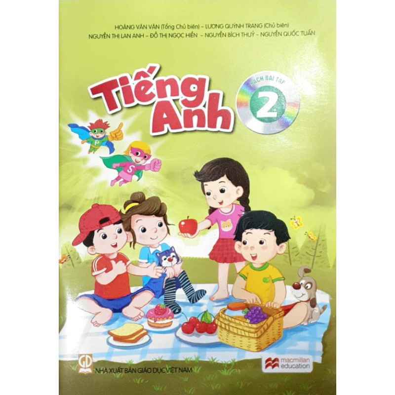 Sách bài tập Tiếng Anh lớp 2 (Kết nối tri thức với cuộc sống)