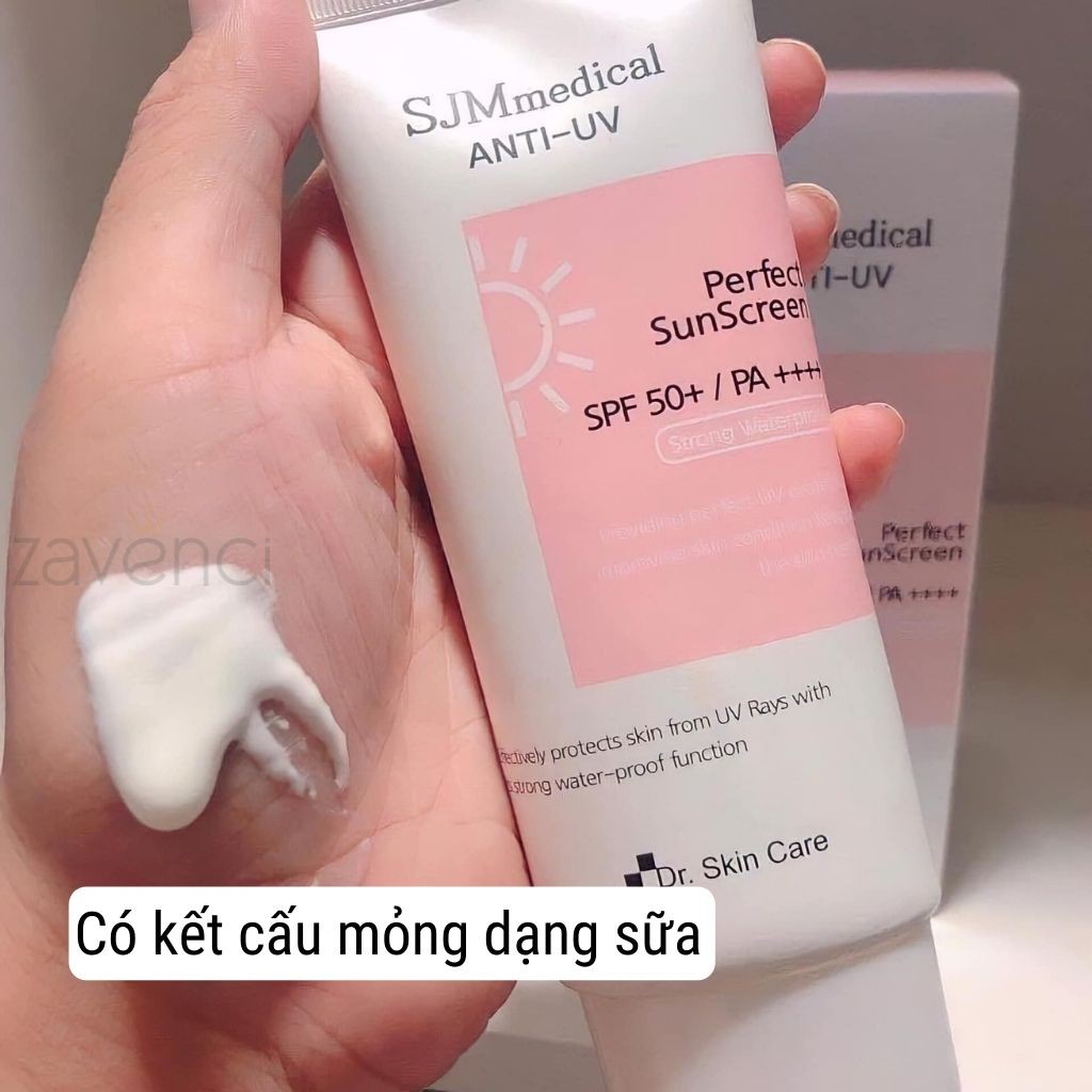 Kem chống nắng SJM medical Anti Uv Perfect Sunscreen SPF 50+ PA++++ 70g - ZAVENCI Official