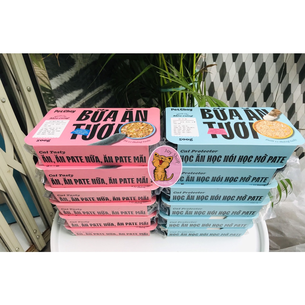 [CHỈ GIAO HỎA TỐC] PATE TƯƠI PET CHOY 500GR CHO MÈO