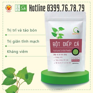 Bột diếp cá nguyên chất Quảng Thanh gói 100 gr