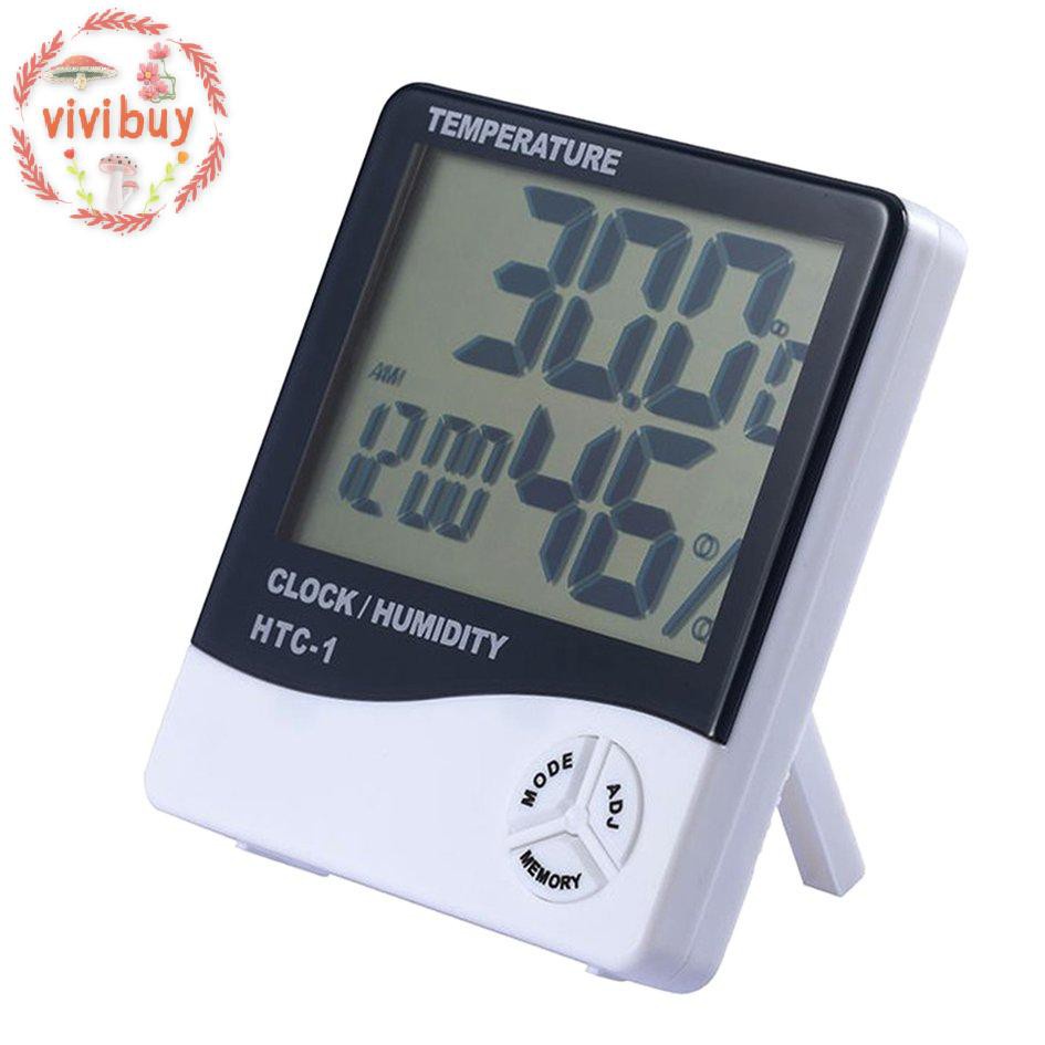 ✿vivi✿Household Large-screen Electronic Thermometer Digital Hygrometer Thermometer