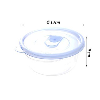 BỘ 3 HỘP THỰC PHẨM TRÒN LUSTROWAVE A-047LB