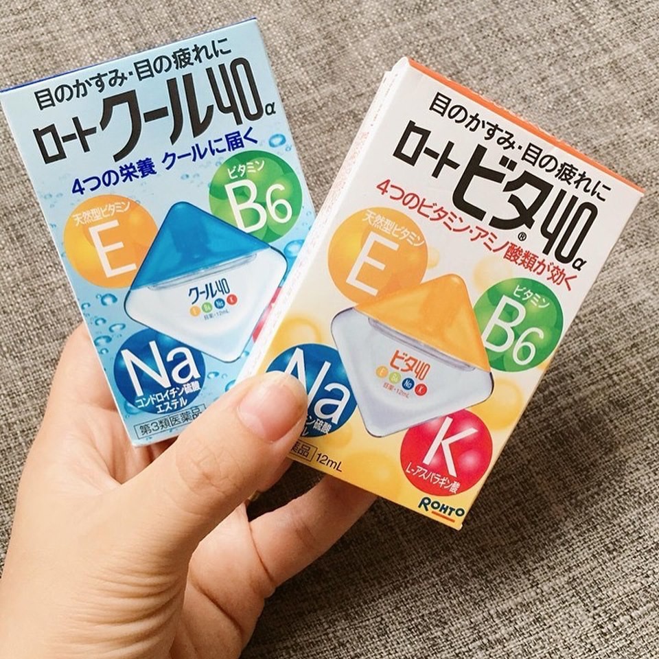 Nhỏ mắt Rohto Nhật Bản