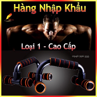 Dụng Cụ Hít Đất [Nhập Khẩu] - Bộ Chống Đẩy Tập Gym Tại Nhà Cơ Ngực Tay Vai Lưng Vạm Vỡ - tigdnk