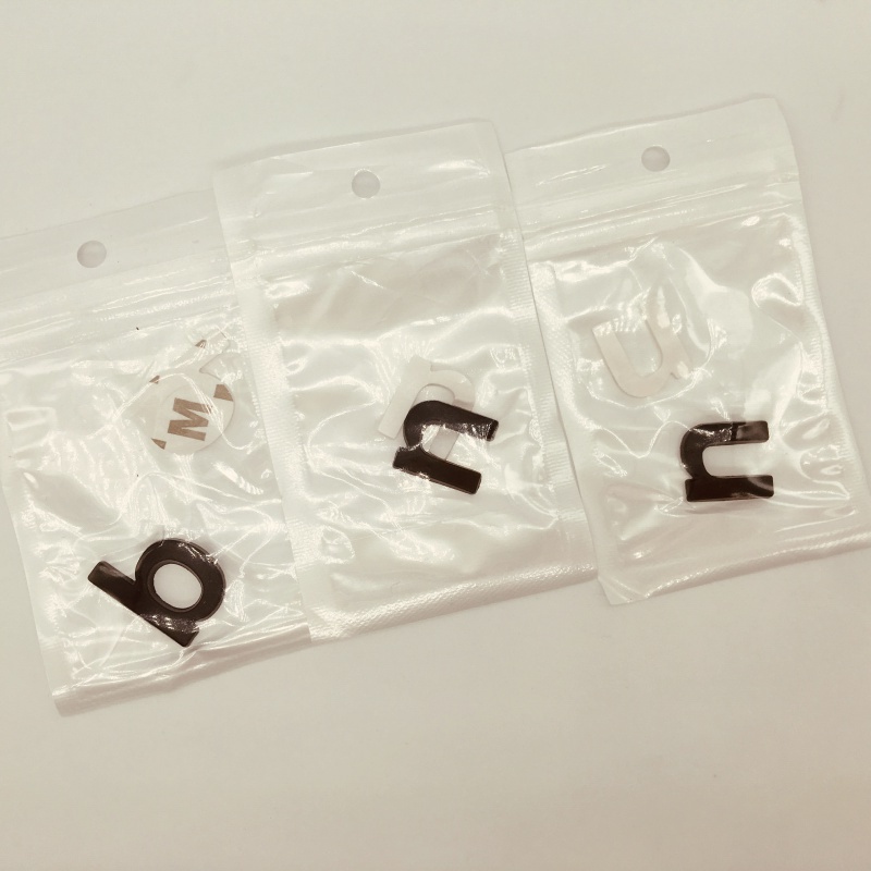 1 Miếng Dán Chữ Cái Và Số 25mm Bằng Kim Loại 3D Trang Trí Xe Hơi