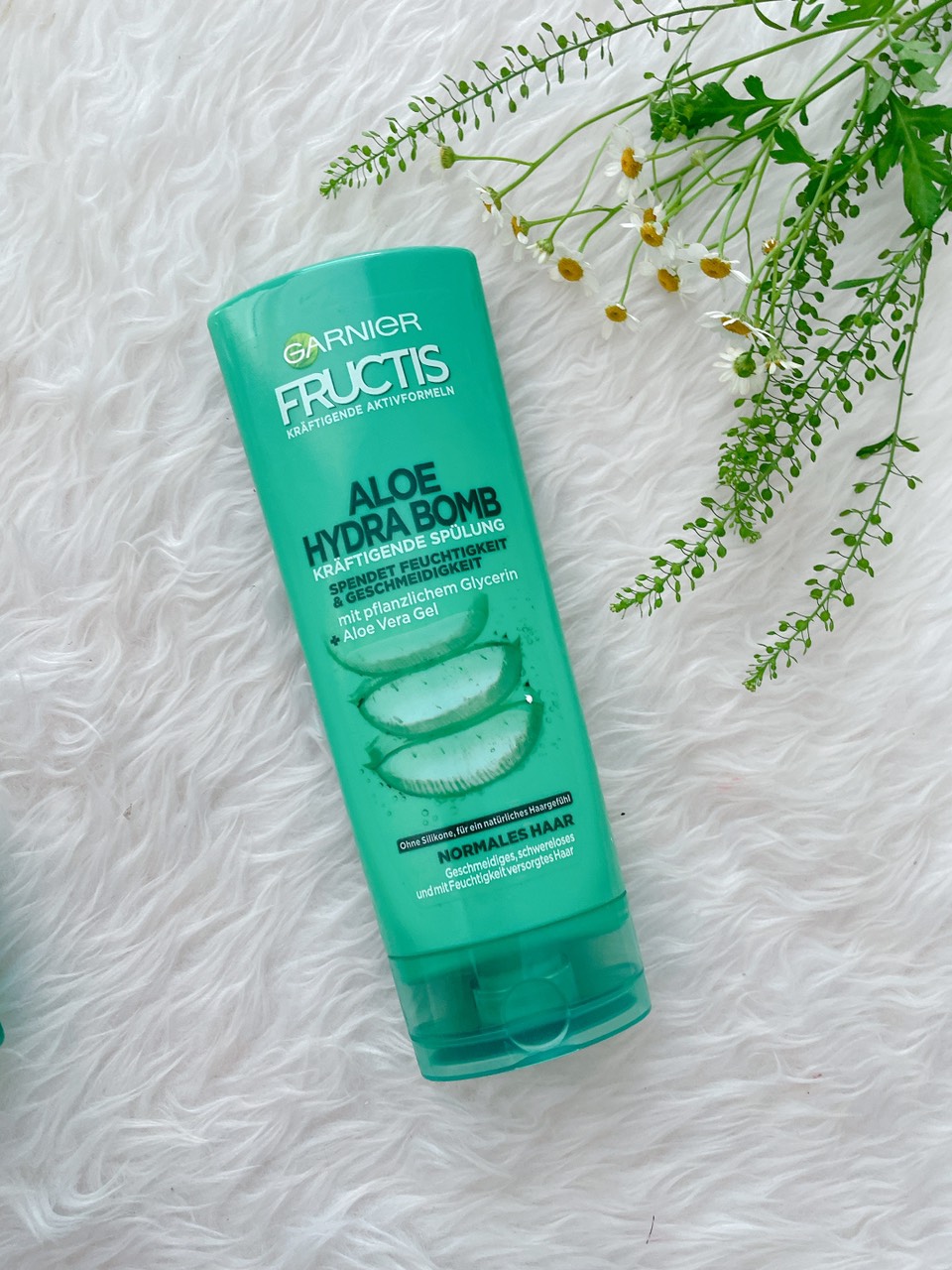 Dầu gội xả Garnier Fructis Aloe Hydra Bomb (hàng Đức)