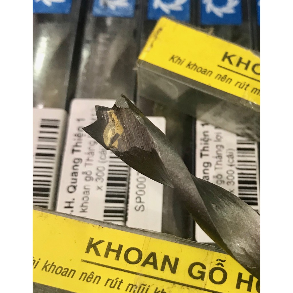 Mũi khoan gỗ Thắng Lợi từ 6mm đến 18mm dài 200mm
