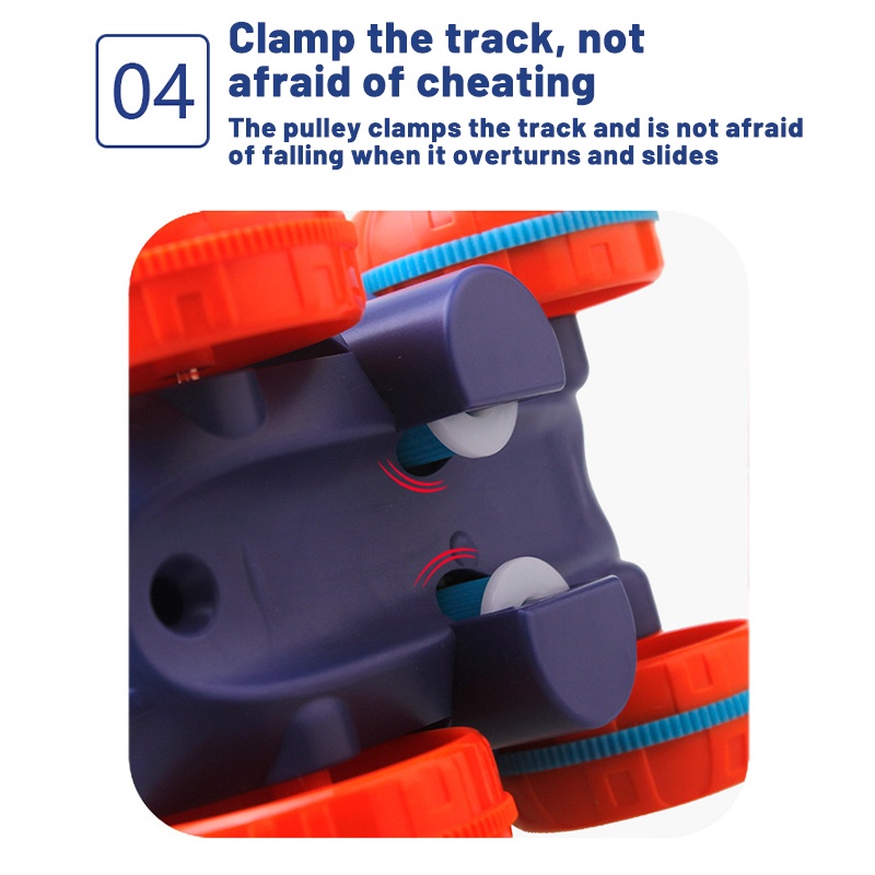 Set đồ chơi lắp ráp ZHAN QI TOYS mô hình đường ray xe lửa có đèn chiếu sáng giáo dục cho bé 49/ 97 mảnh