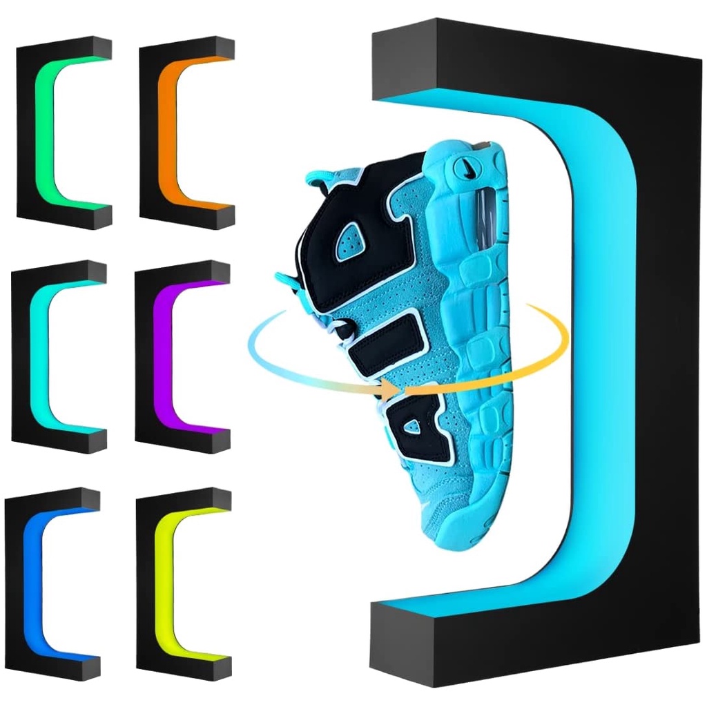 ĐẾ TRƯNG BÀY GIÀY BAY TỪ TÍNH 3 💥 16 TRIỆU MÀU ĐÈN LED LIGHT 💥 APP ĐIỀU KHIỂN ĐT 💥 THE LEVITATING SNEAKER