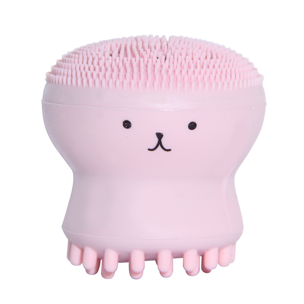 [Mã FMCGMALL - 8% đơn 250K] Cọ rửa mặt silicone SANIYE hình bạch tuộc đáng yêu đa năng tiện dụng B012