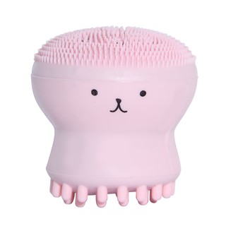 Cọ rửa mặt silicone SANIYE hình bạch tuộc đáng yêu đa năng tiện dụng B012