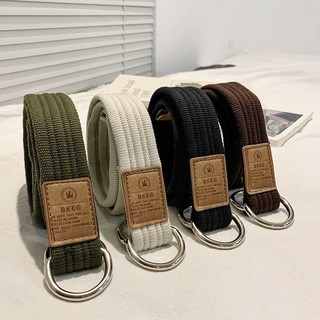 Thắt Lưng Vải Canvas Thời Trang Unisex