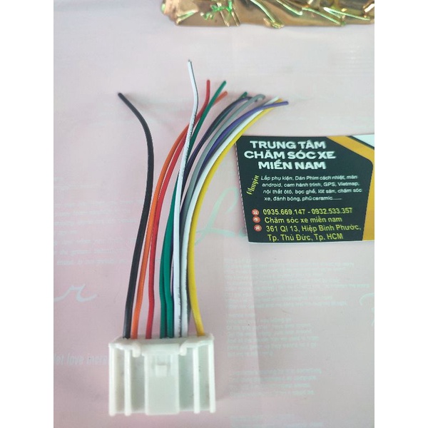 Jack  loa nguồn cd oto