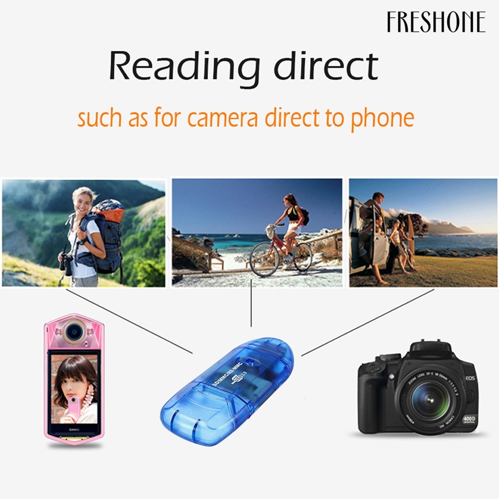 Đầu Đọc Thẻ Nhớ Micro-Sd Usb 2.0 Tốc Độ Cao Cho Máy Tính | BigBuy360 - bigbuy360.vn