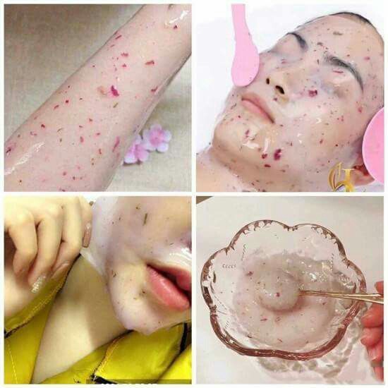 Collagen Cánh Hoa Hồng Tươi Handmade - Dưỡng da &amp; Chống lão hóa