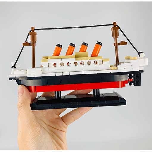 Lego Đồ Chơi Lắp Ráp Mô Hình Tàu Titanic 3d Cho Bé