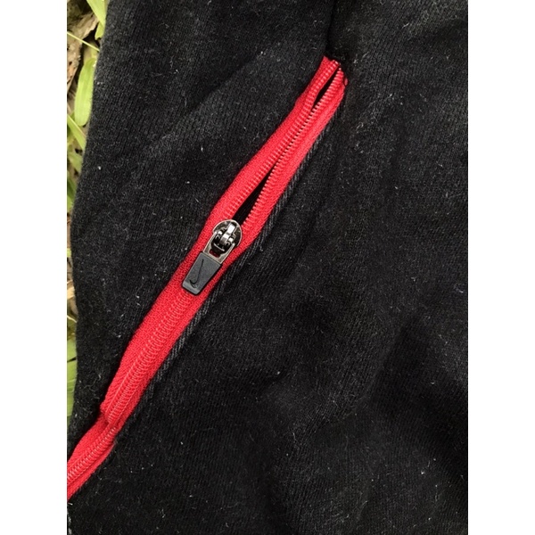 Áo Hoodie Nam hiệu Nike vintage 90s màu đen trắng biglogo size L