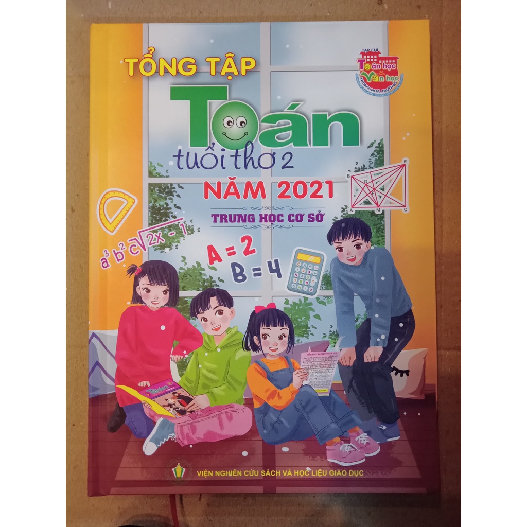 Sách Tổng tập Toán tuổi thơ 2 Năm 2021 Trung Học Cơ Sở