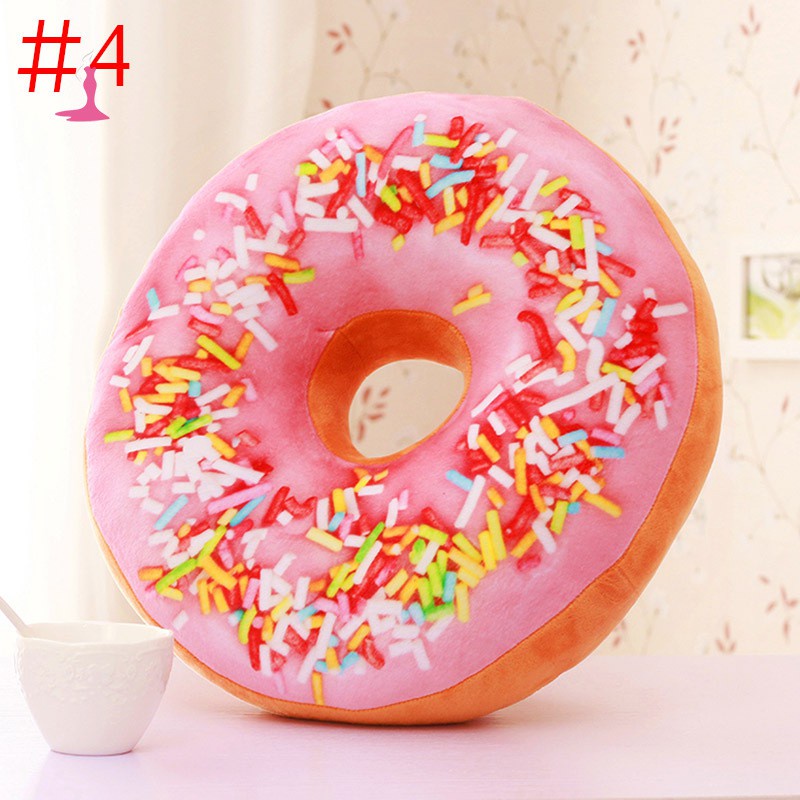 Gối Đệm Hình Bánh Donut Sáng Tạo Tw