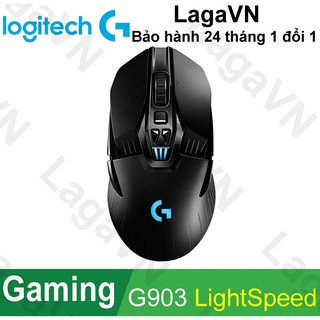 Chuột game Logitech G903 LightSpeed Wireless Spectrum Gaming RGB LED