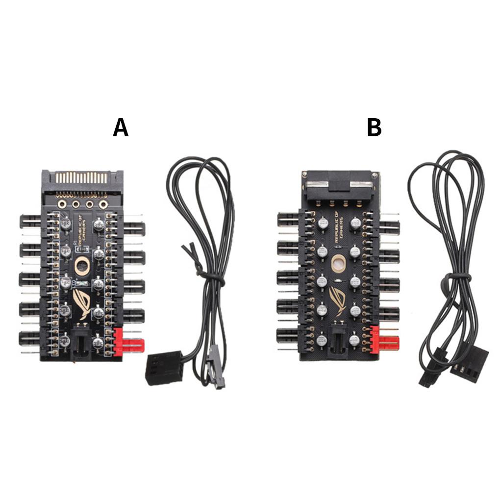 Bo Mạch Chủ 1 Sang 10pin Quạt 4 Pin PWM 12V
