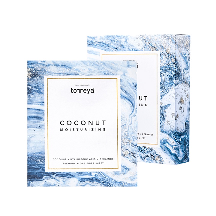 [Combo 10] Mặt Nạ Dưỡng Da TORREYA COCONUT MOISTURIZING MASK, Chiết Xuất Từ Dừa Tươi (25gr) - Date: 05/09/2022