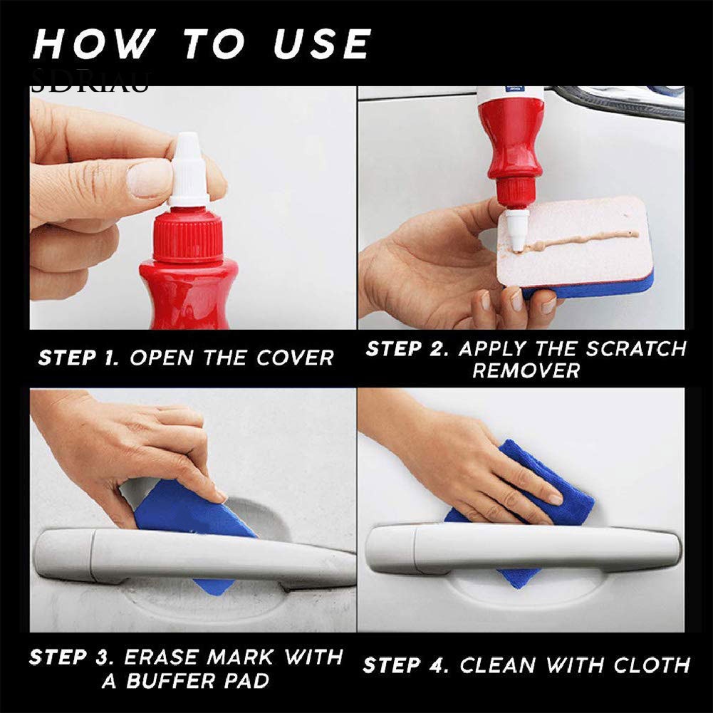 Chất Xóa Vết Trầy Xước Cho Xe Hơi 110g Kèm Khăn Lau