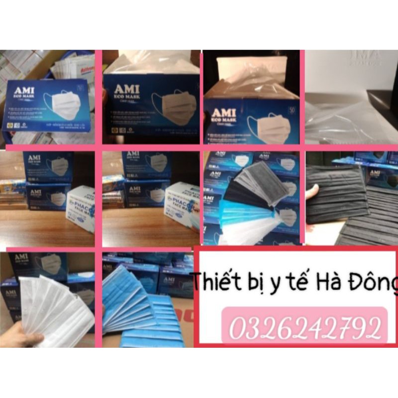 🌟[ Giá Xưởng ]Khẩu Trang Y Tế 4 Lớp Kháng Khuẩn Ami Chính Hãng ( 50 chiếc 1 Hộp)🌟 | BigBuy360 - bigbuy360.vn