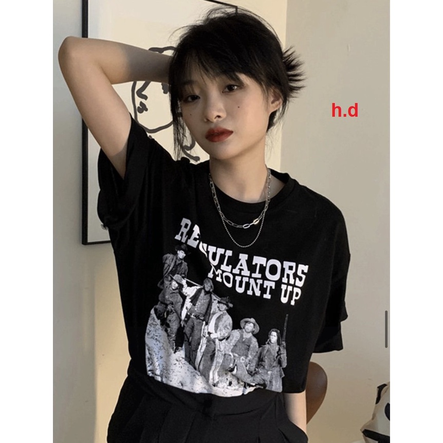 [ÁO PHÔNG GIÁ ĐẸP] Áo thun form thụng Regulas nam nữ mặc đẹp chất liệu cotton us (HD-38PP)