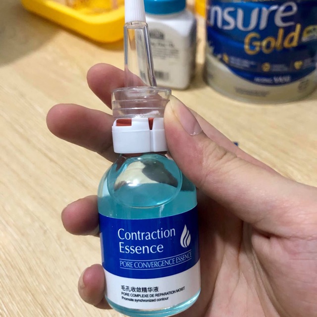 Serum xanh se lỗ chân lông cấp nước cho da