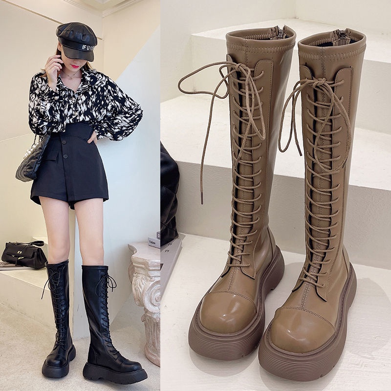 ✲giày bốt gối đùi thời cá tính dành cho nữ cao cổ gót, big size, nhất quà tặng bạn gái, trang hot 2022
